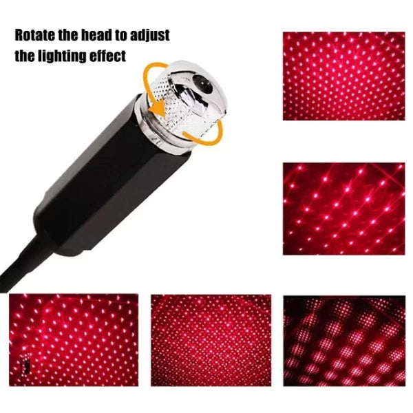 StarlitDrive Mini Car Roof Projector