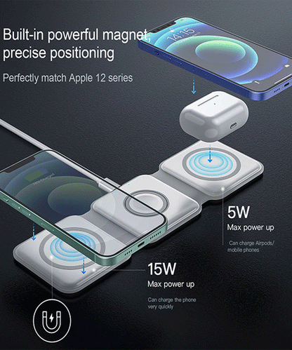 3-in-1 Wireless Charging Station
