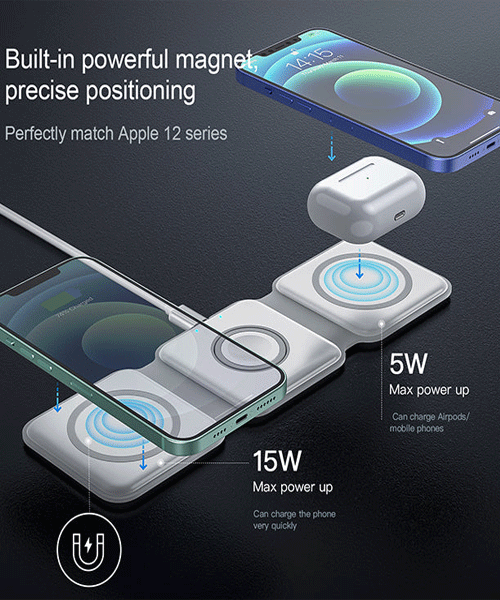 3-in-1 Wireless Charging Station