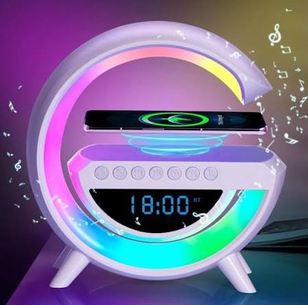G-Shaped Wireless Charging LED Lamp