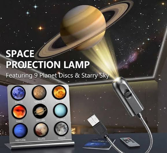 USB Moon Earth Projector